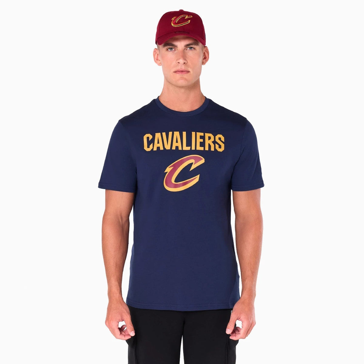 Cleveland Cavaliers NBA Navy T-Shirt-Benirox