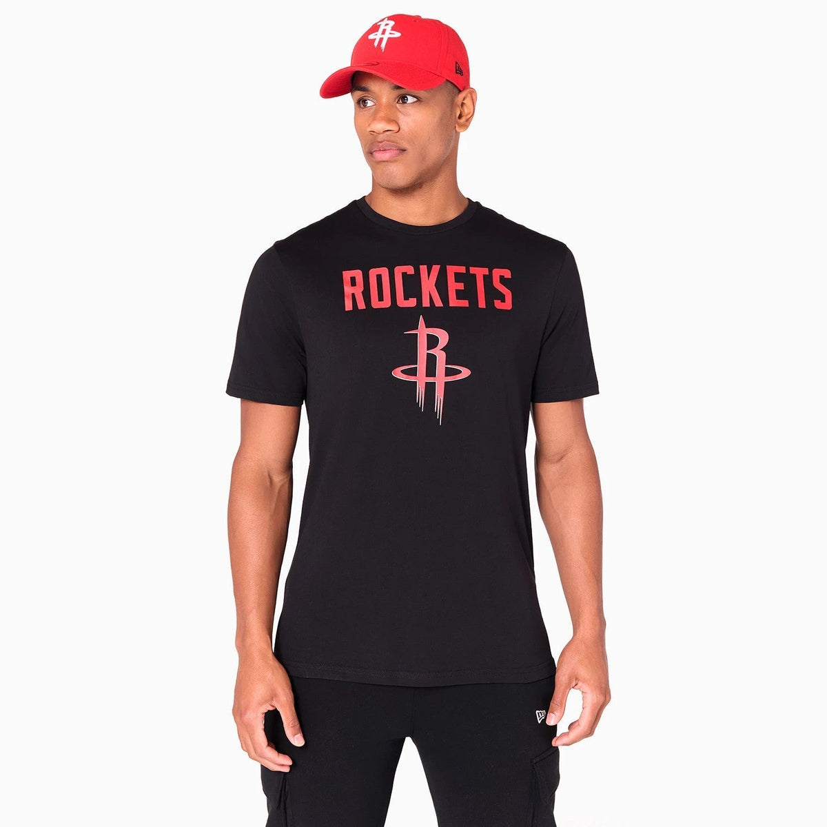 Houston Rockets NBA Black T-Shirt-Benirox