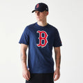 Boston Red Sox MLB Regular Dark Blue T-Shirt-Benirox