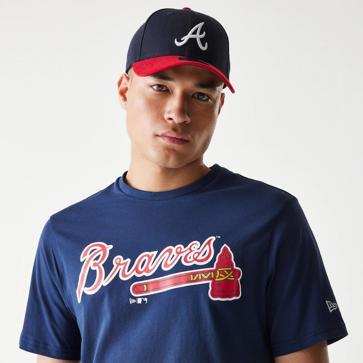 Atlanta Braves MLB Regular Dark Blue T-Shirt-Benirox