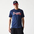 Atlanta Braves MLB Regular Dark Blue T-Shirt-Benirox