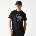 Colorado Rockies MLB Regular Black T-Shirt-Benirox