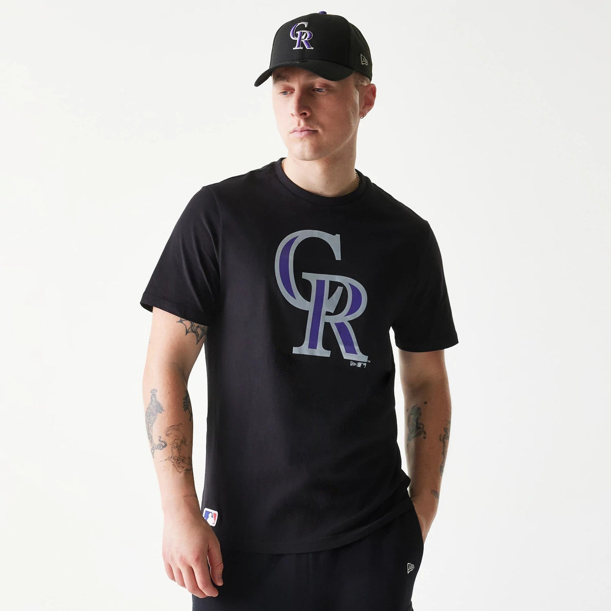 Colorado Rockies MLB Regular Black T-Shirt-Benirox