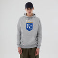 Kansas City Royals MLB Grey Pullover Hoodie-Benirox