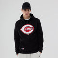 Cincinnati Reds MLB Black Pullover Hoodie-Benirox