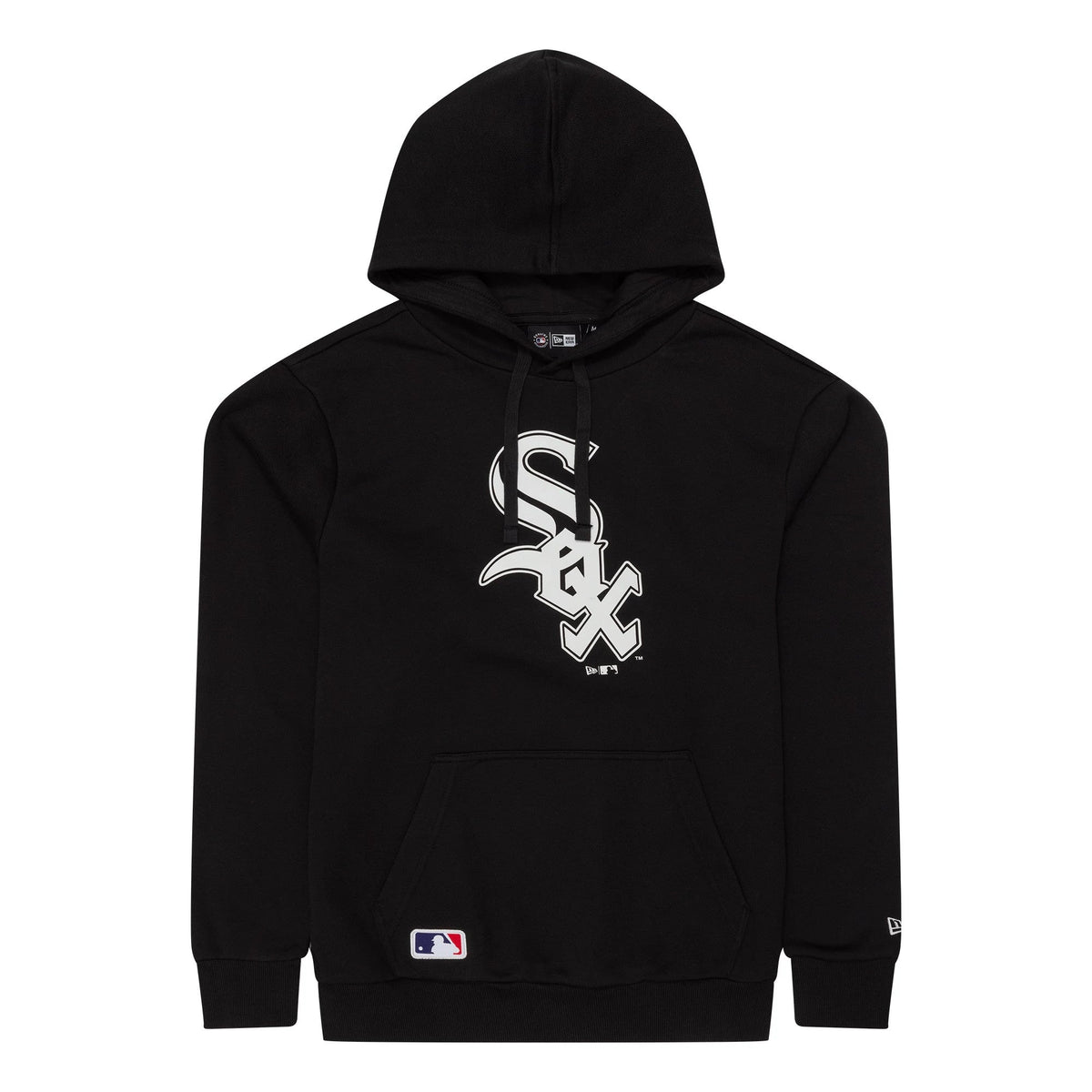 Chicago White Sox MLB Regular Black Pullover Hoodie-Benirox