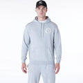 Brooklyn Nets NBA League Essential Grey Oversized Pullover Hoodie-Benirox