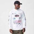 Chicago Bulls Modern Driver White Long Sleeve T-Shirt-Benirox