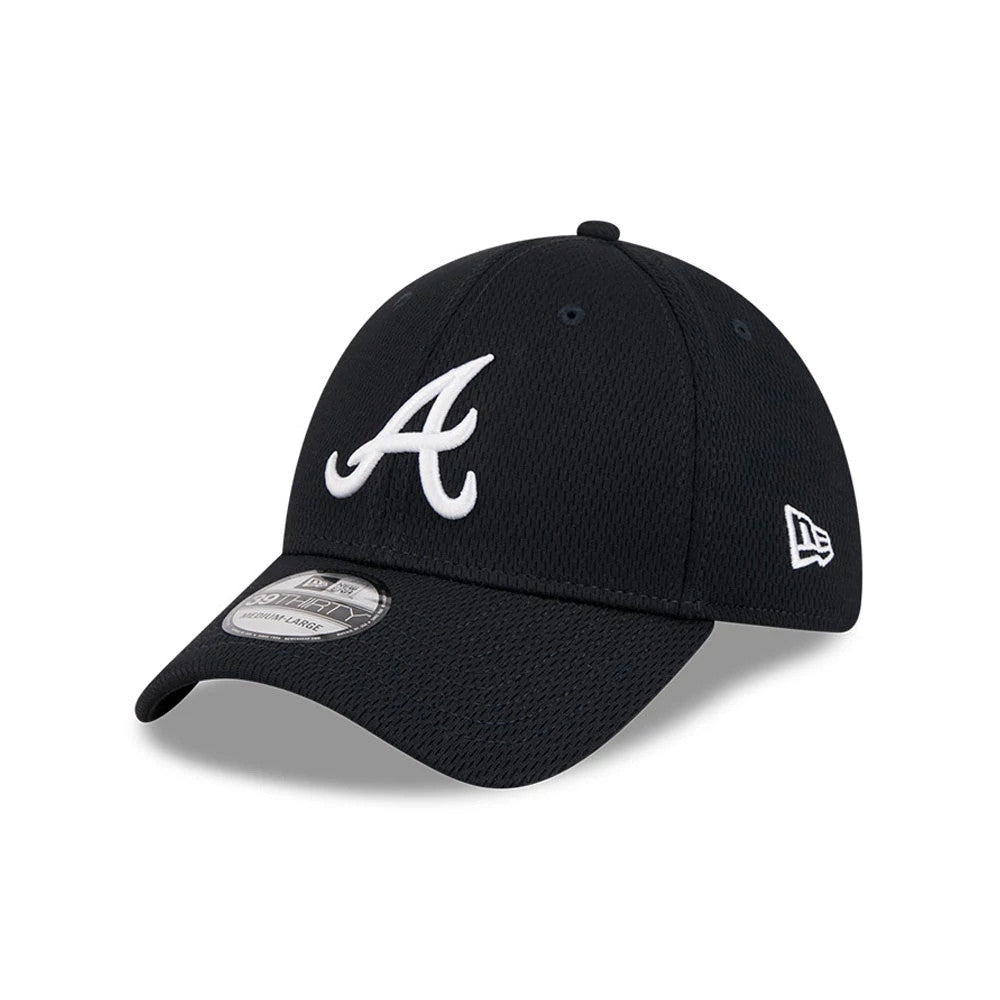 Atlanta Braves MLB Evergreen Navy 39THIRTY Stretch Fit Cap-Benirox