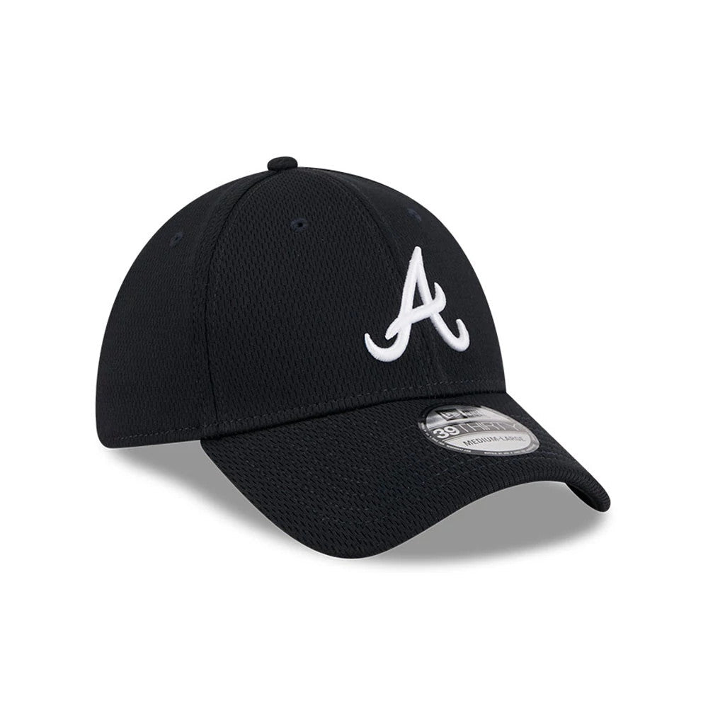 Atlanta Braves MLB Evergreen Navy 39THIRTY Stretch Fit Cap-Benirox
