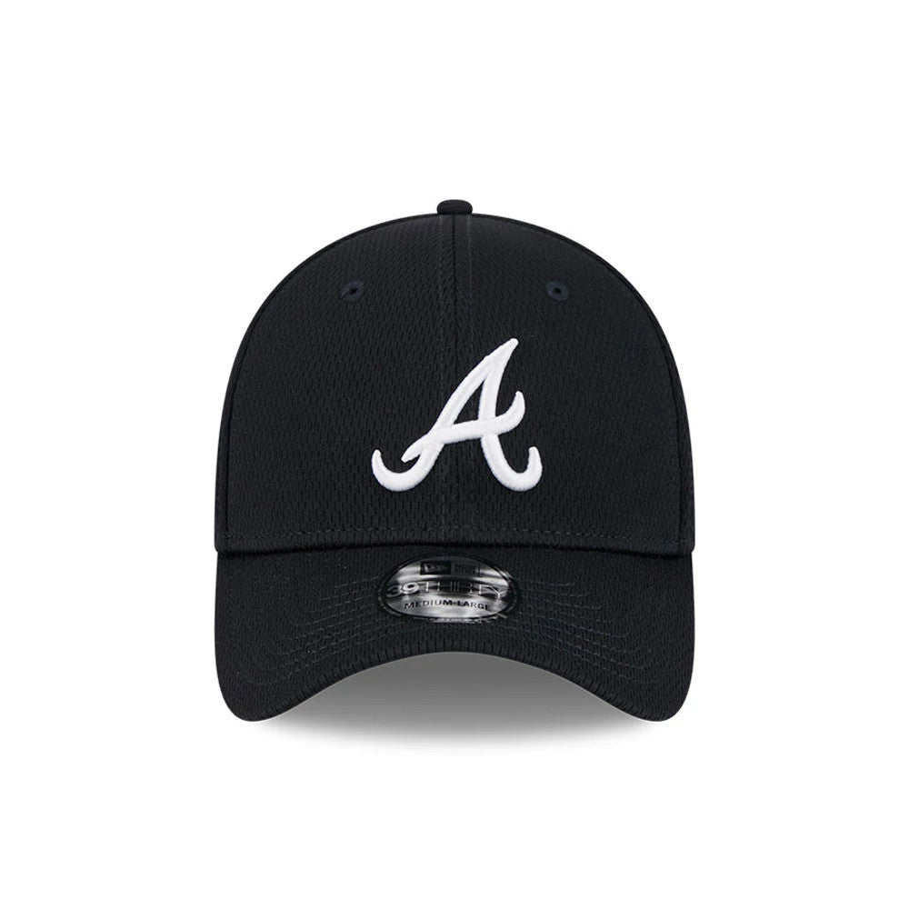 Atlanta Braves MLB Evergreen Navy 39THIRTY Stretch Fit Cap-Benirox