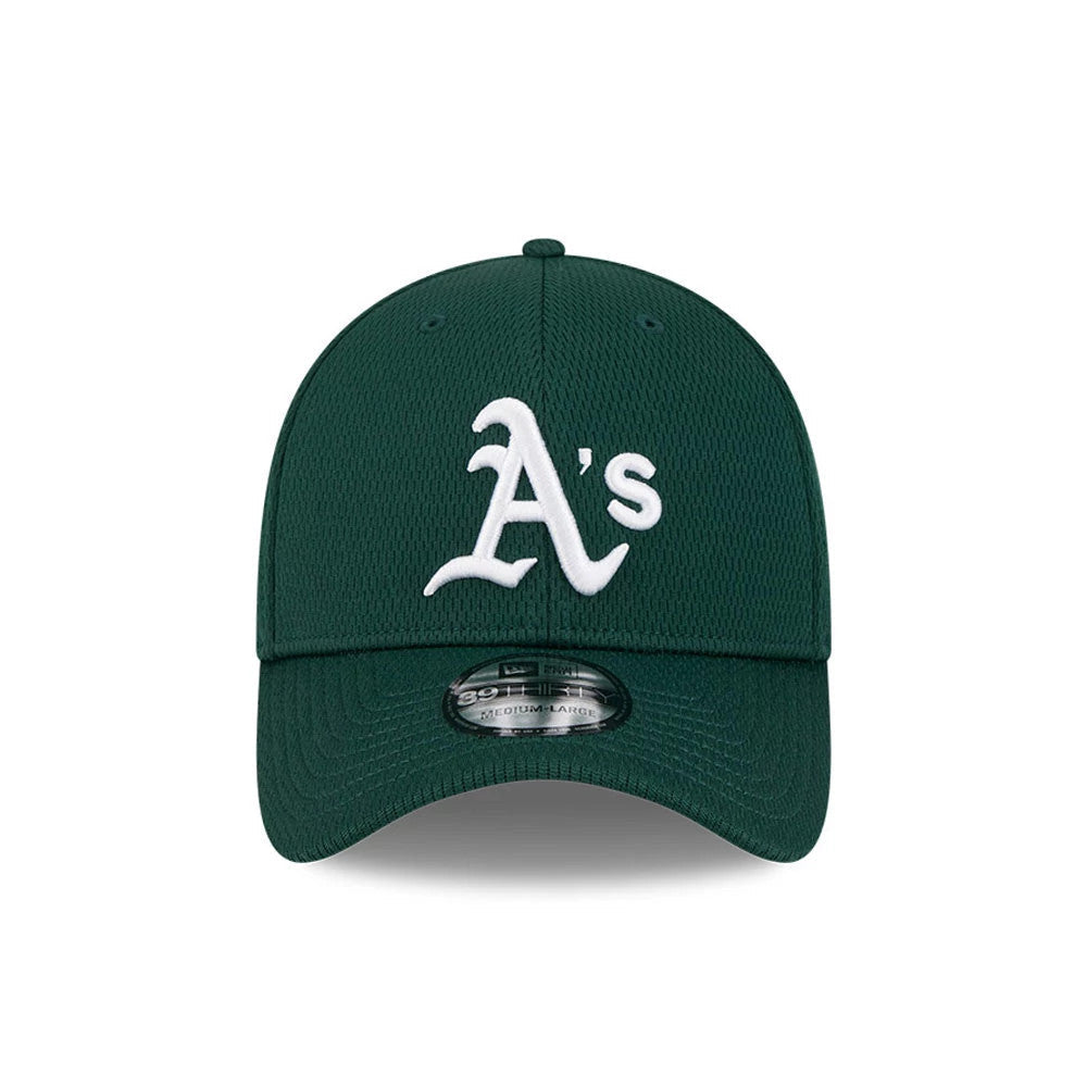 Athletics MLB Evergreen Dark Green 39THIRTY Stretch Fit Cap-Benirox