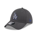 LA Dodgers MLB Evergreen Dark Grey 39THIRTY Stretch Fit Cap-Benirox