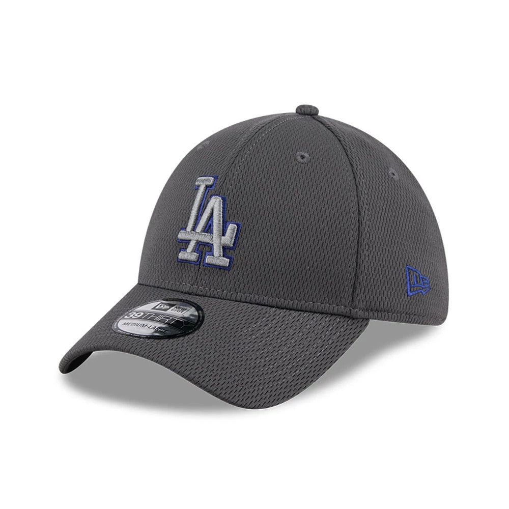 LA Dodgers MLB Evergreen Dark Grey 39THIRTY Stretch Fit Cap-Benirox