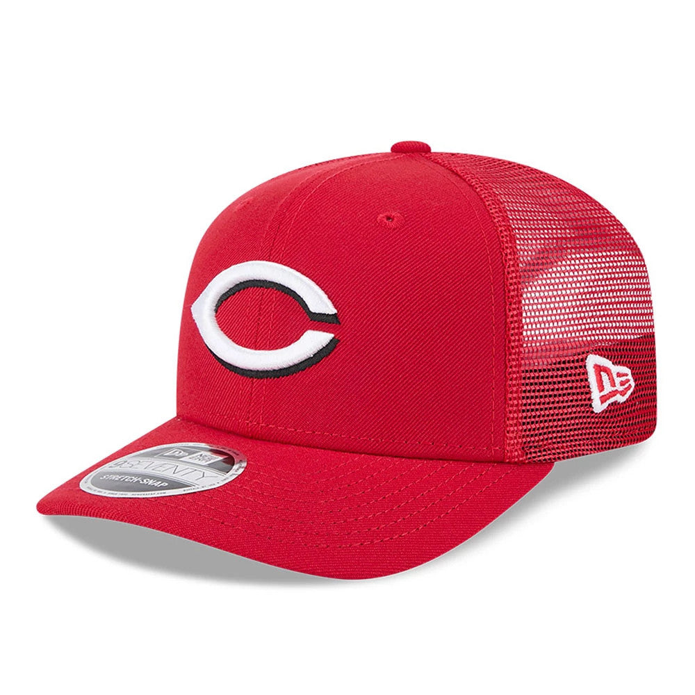 Cincinnati Reds MLB Evergreen Red 9SEVENTY Stretch Snap Adjustable Cap-Benirox