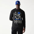 LA Dodgers MLB Character Black Long Sleeve T-Shirt-Benirox