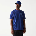 LA Dodgers MLB Character Dark Blue T-Shirt-Benirox
