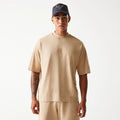 Chicago Bulls NBA Washed Beige Box T-Shirt-Benirox