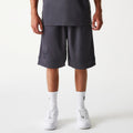 Chicago Bulls NBA Tonal Dark Grey Mesh Shorts-Benirox