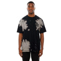 LA Dodgers MLB Bleach Out Black T-Shirt-Benirox