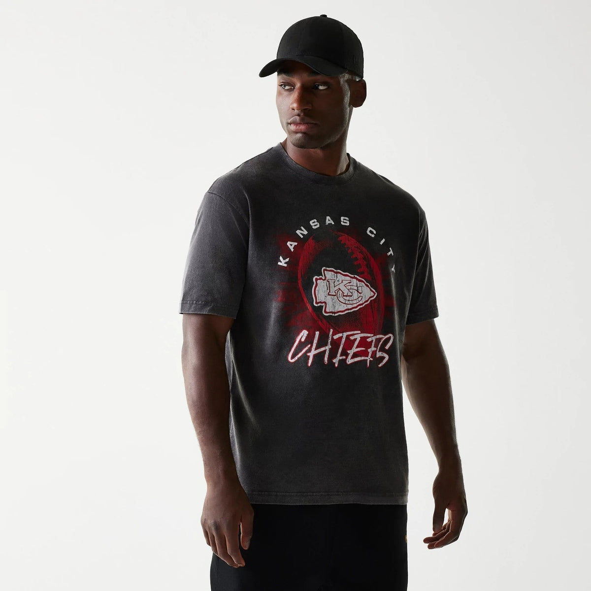 Kansas City Chiefs NFL Sport Night Black T-Shirt-Benirox