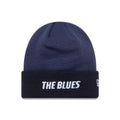 Chelsea FC Lion Crest Youth Wordmark Blue Cuff Knit Beanie Hat-Benirox