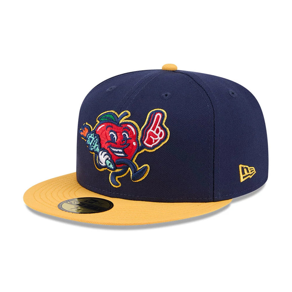 Hudson Valley Renegades MiLB Theme Night Navy 59FIFTY Fitted Cap-Benirox