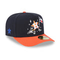 Houston Astros MLB Cartoon Navy 59FIFTY A-Frame Fitted Cap-Benirox