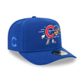 Chicago Cubs MLB Cartoon Blue 59FIFTY A-Frame Fitted Cap-Benirox