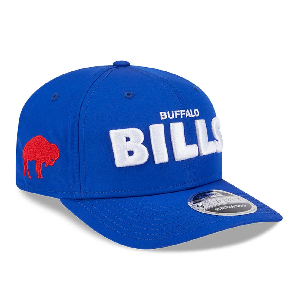 Buffalo Bills NFL Coach Blue 9SEVENTY Stretch Snap Adjustable Cap-Benirox