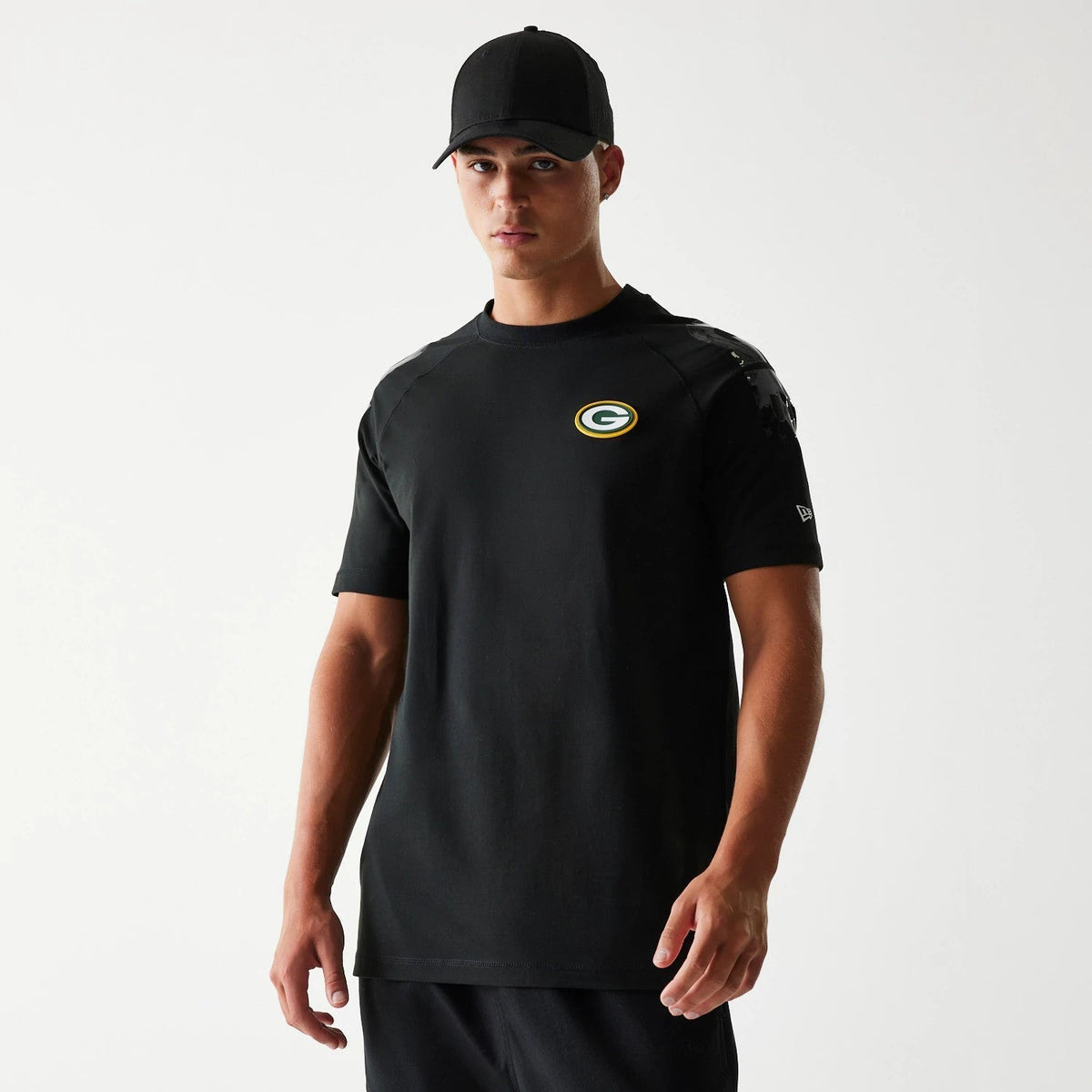 Green Bay Packers NFL 3RD Down Black T-Shirt-Benirox