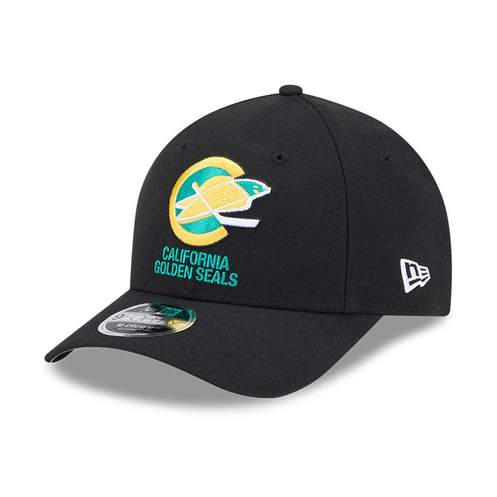 California Golden Seals NHL Team Black 9FORTY M-Crown Adjustable Cap-Benirox