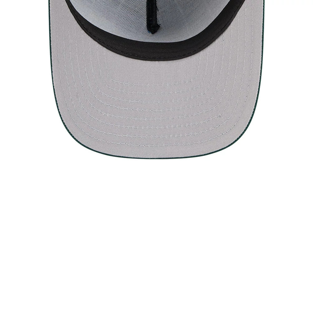 Athletics MLB Parallel Blue 59FIFTY A-Frame Fitted Cap-Benirox