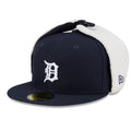 Detroit Tigers MLB Classic Navy Dogear 59FIFTY Fitted Cap-Benirox