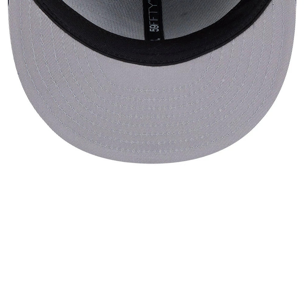 Atlanta Braves MLB Classic Navy Dogear 59FIFTY Fitted Cap-Benirox