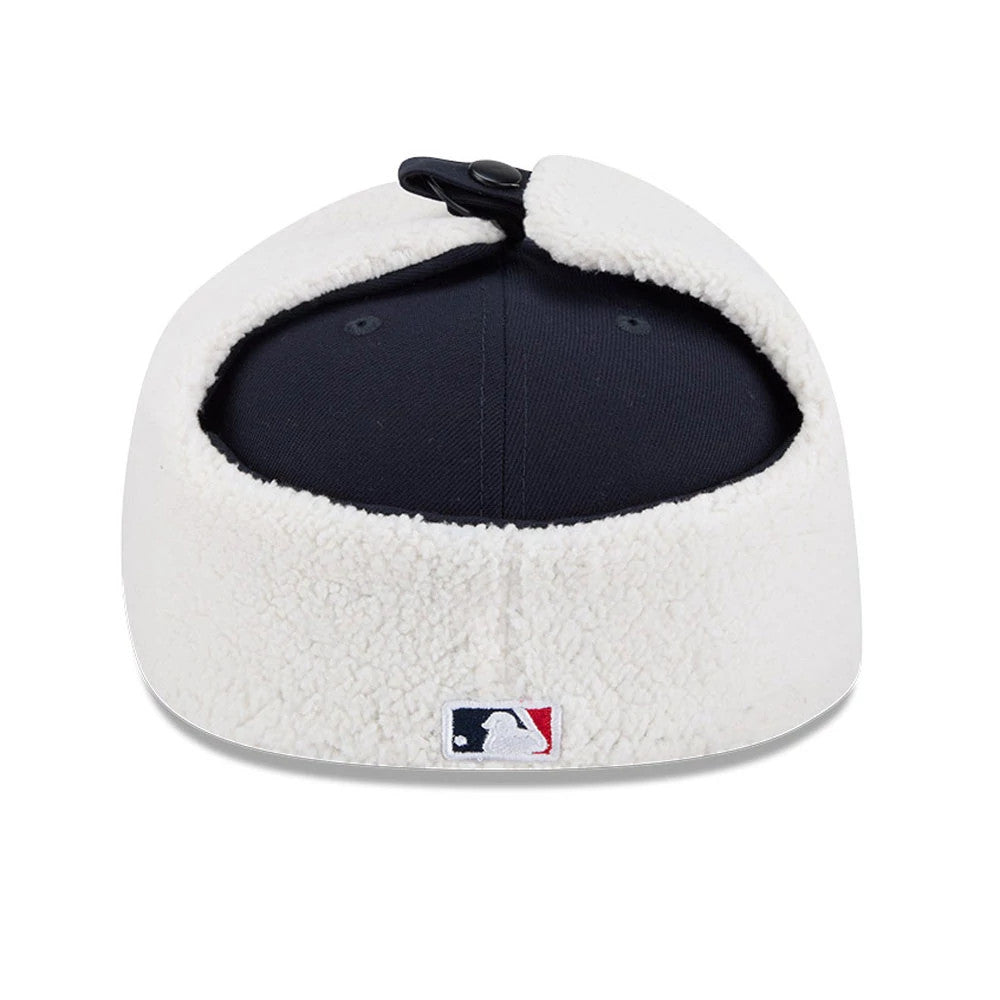 Atlanta Braves MLB Classic Navy Dogear 59FIFTY Fitted Cap-Benirox