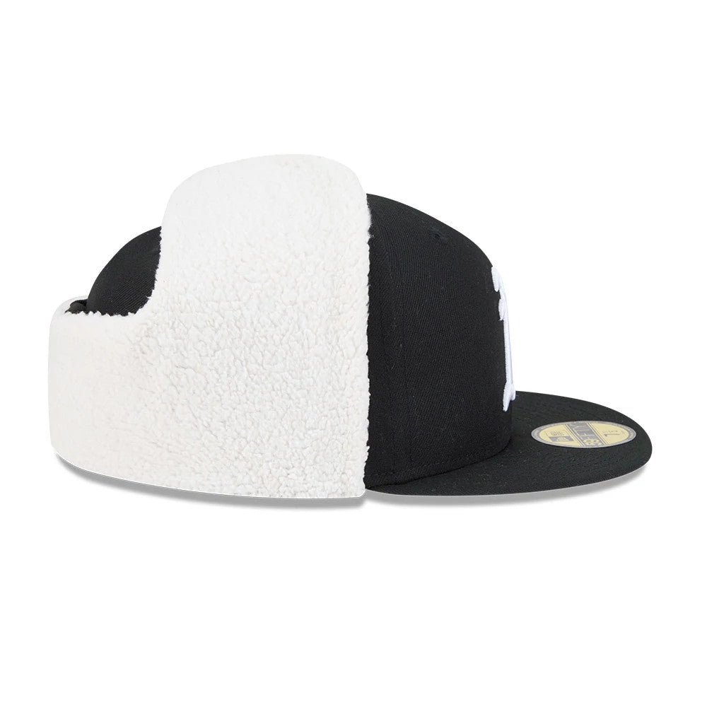 Athletics MLB Classic Black Dogear 59FIFTY Fitted Cap-Benirox