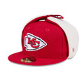 Kansas City Chiefs NFL Classic Red Dogear 59FIFTY Fitted Cap-Benirox