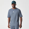 LA Dodgers MLB Midi League Essential Dark Grey Oversized T-Shirt-Benirox