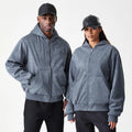 Chicago Bulls NBA Suede Dark Grey Jacket-Benirox