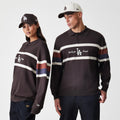 LA Dodgers MLB Knit Brown Rugby Shirt-Benirox