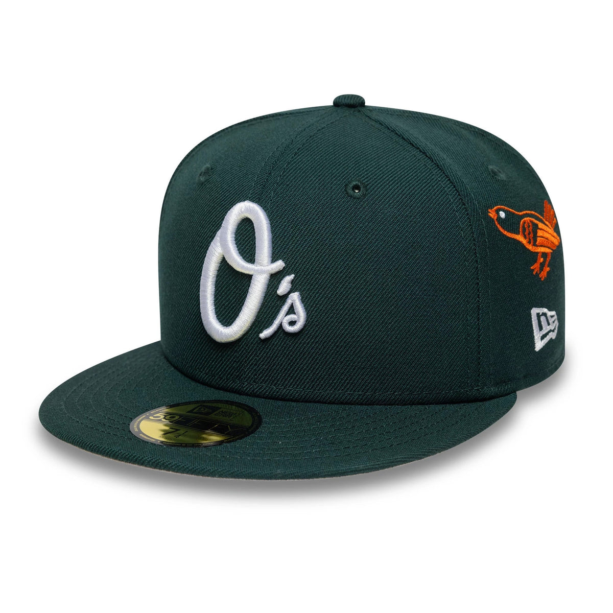 Baltimore Orioles MLB Dark Green 59FIFTY Fitted Cap-Benirox
