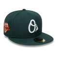 Baltimore Orioles MLB Dark Green 59FIFTY Fitted Cap-Benirox