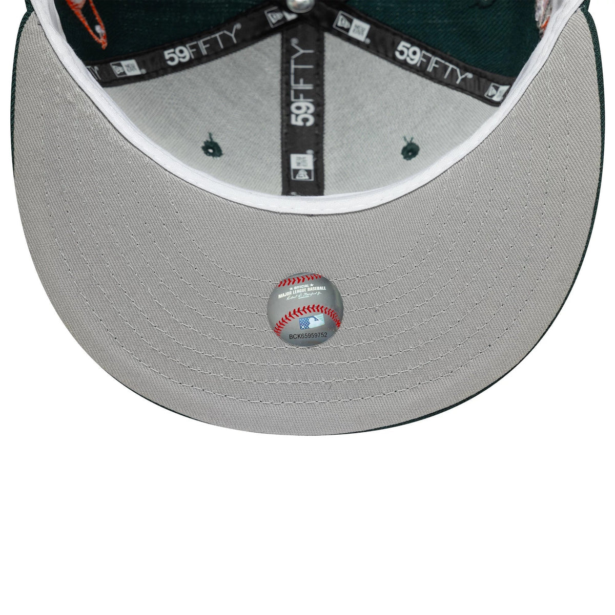 Baltimore Orioles MLB Dark Green 59FIFTY Fitted Cap-Benirox