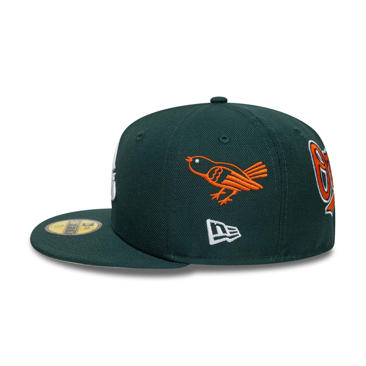 Baltimore Orioles MLB Dark Green 59FIFTY Fitted Cap-Benirox