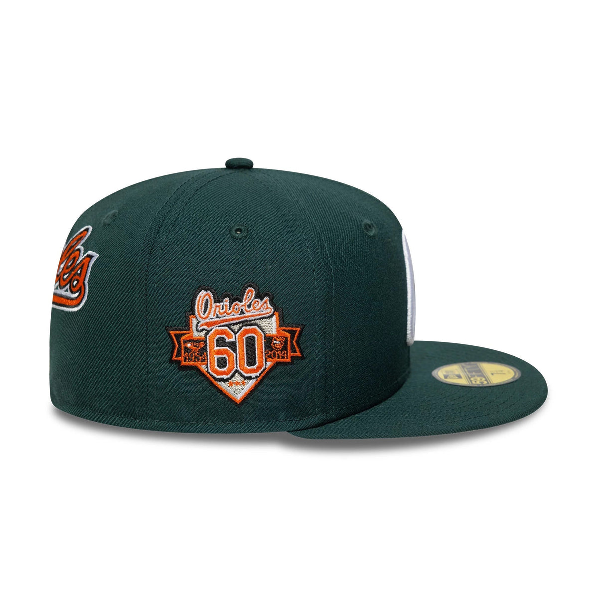 Baltimore Orioles MLB Dark Green 59FIFTY Fitted Cap-Benirox