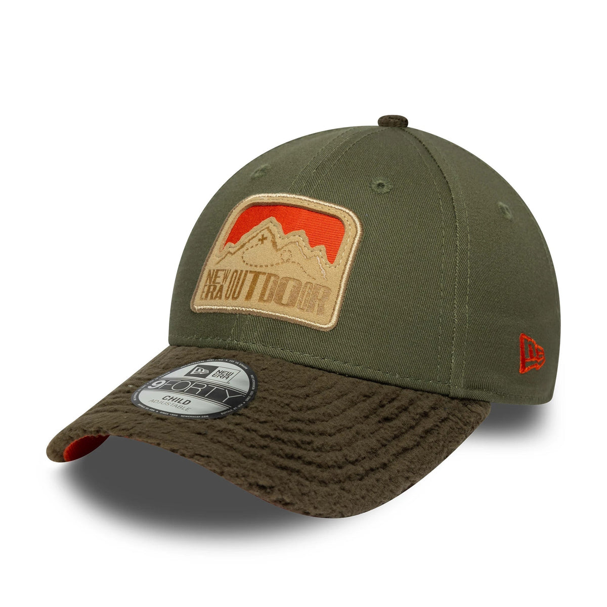 Child New Era Outdoor Green 9FORTY Adjustable Cap-Benirox