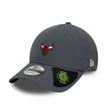 Chicago Bulls NBA Recycled Mini Dark Grey 9FORTY Adjustable Cap-Benirox
