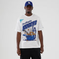 LA Dodgers MLB Lifestyle Graphic White T-Shirt-Benirox