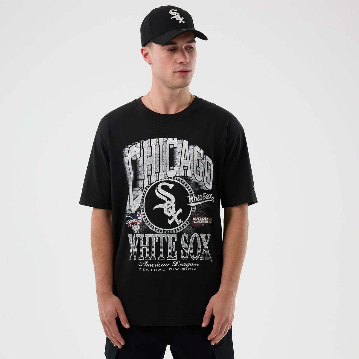Chicago White Sox MLB Sport Classic Black T-Shirt-Benirox